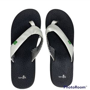 Sanuk Sandals Flip Flop Sz 10